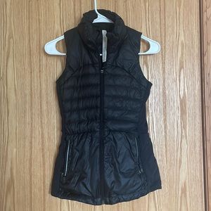 Lululemon Black Running Vest (2) with pockets